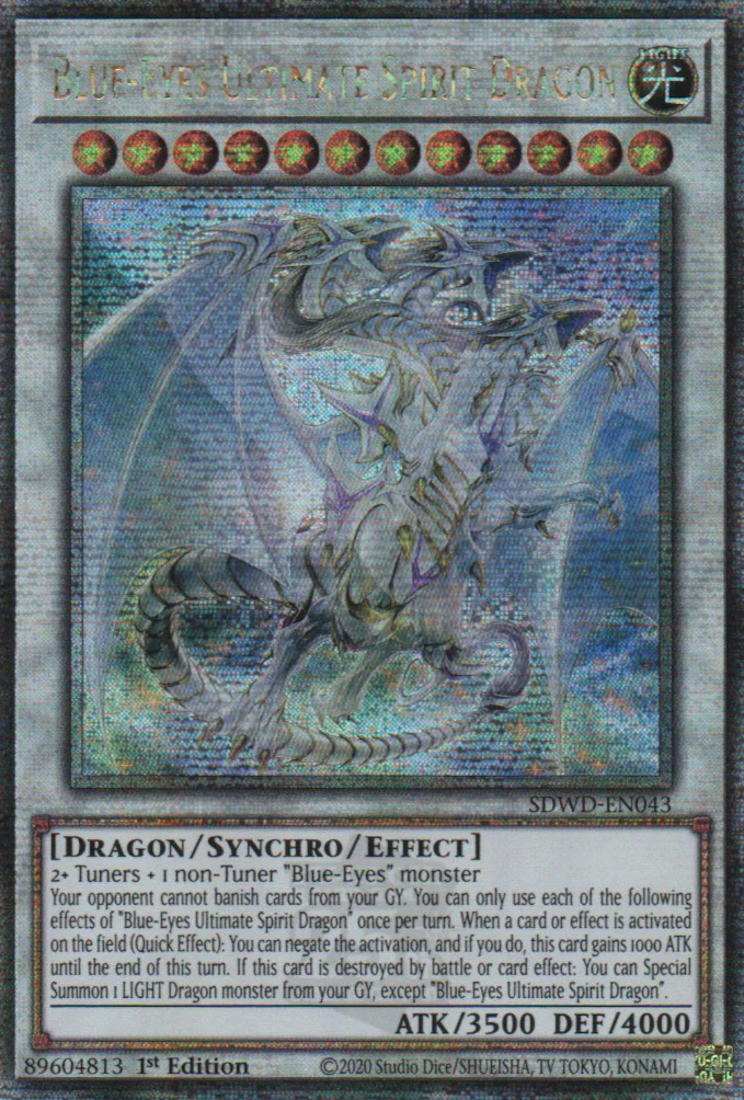 Blue-Eyes Ultimate Spirit Dragon, Structure Deck: Blue-Eyes White Destiny · SDWD-EN043