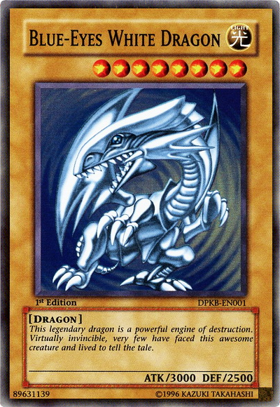 Blue-Eyes White Dragon, Duelist Pack: Kaiba · DPKB-EN001