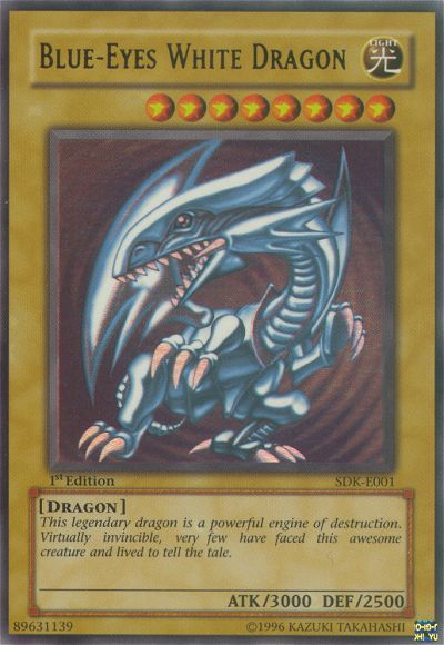 Blue-Eyes White Dragon, Starter Deck: Kaiba · SDK-E001