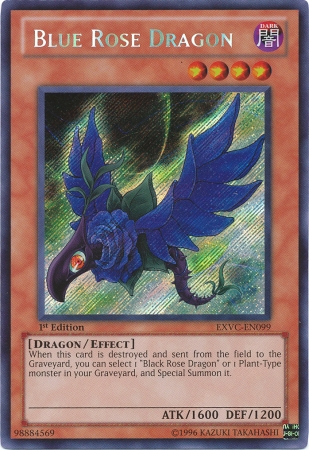 Blue Rose Dragon, Extreme Victory Sneak Peek Participation Card · EXVC-EN099