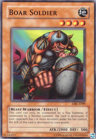Boar Soldier, Magic Ruler · MRL-E089