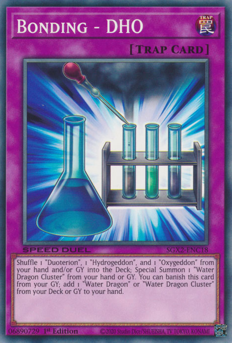 Bonding - DHO, Speed Duel GX: Midterm Paradox · SGX2-ENC18