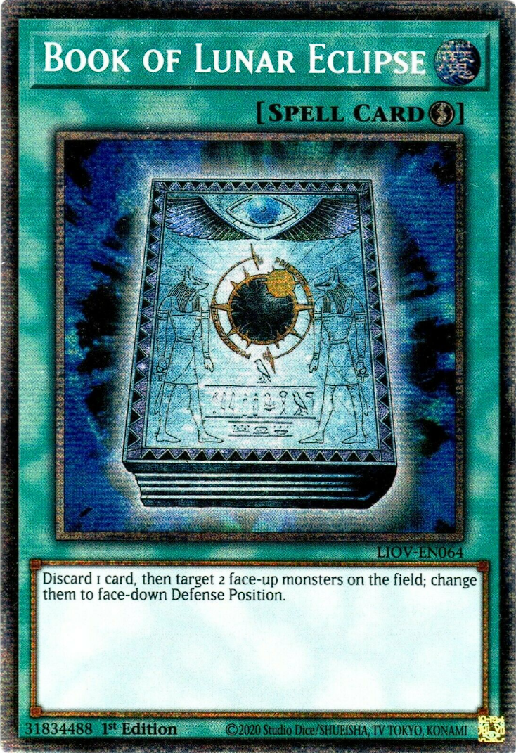 Book of Lunar Eclipse, Lightning Overdrive Premiere! promotional card · LIOV-EN064
