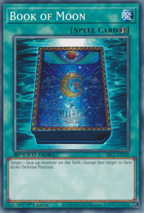 Book of Moon, Speed Duel: Streets of Battle City · SBC1-ENI28