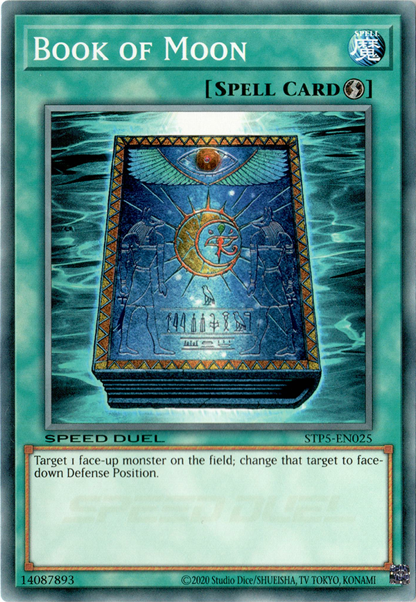 Book of Moon, Speed Duel Tournament Pack 5 · STP5-EN025