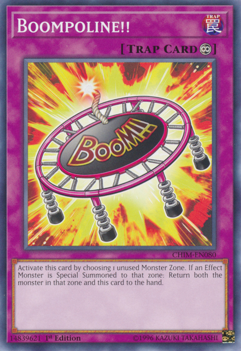 Boompoline!!, Chaos Impact Sneak Peek Participation Card · CHIM-EN080