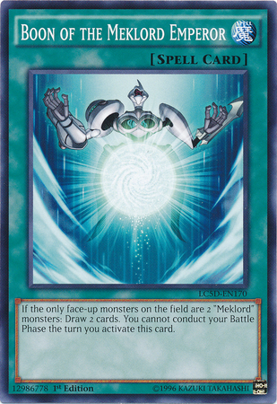 Boon of the Meklord Emperor, Legendary Collection 5D's Mega Pack · LC5D-EN170