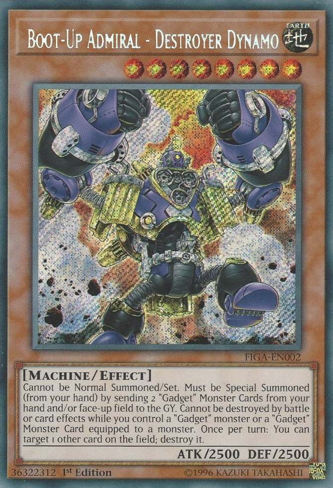Boot-Up Admiral - Destroyer Dynamo, Fists of the Gadgets · FIGA-EN002
