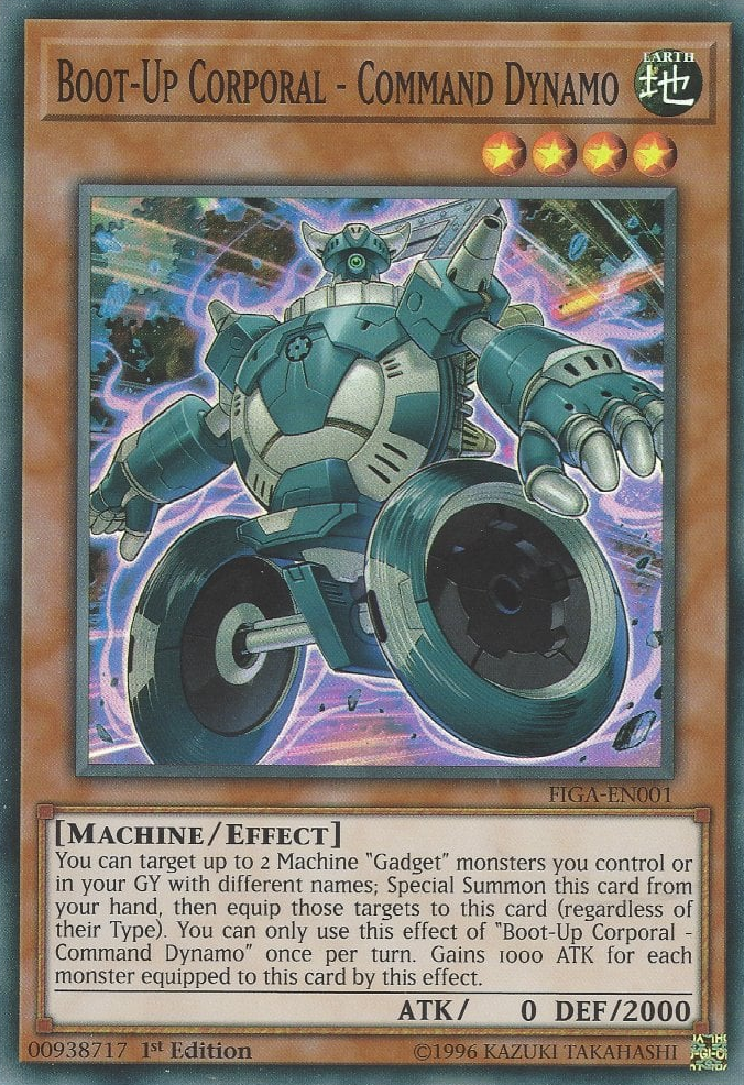 Boot-Up Corporal - Command Dynamo, Fists of the Gadgets · FIGA-EN001