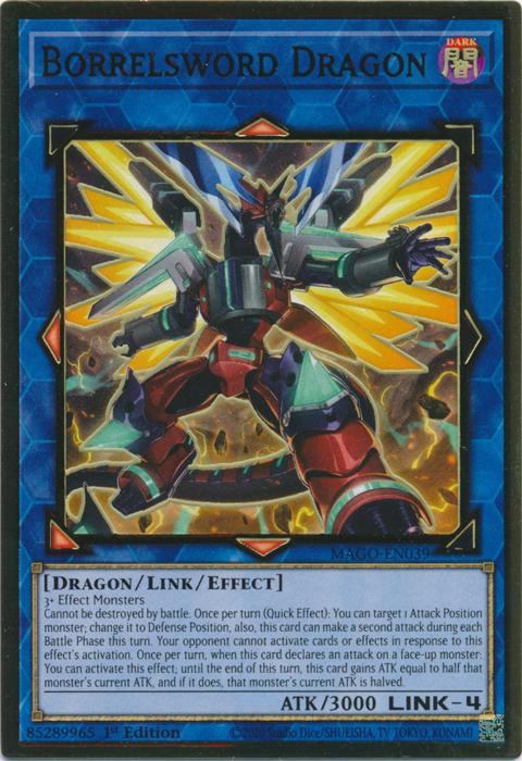 Borrelsword Dragon, Maximum Gold · MAGO-EN039