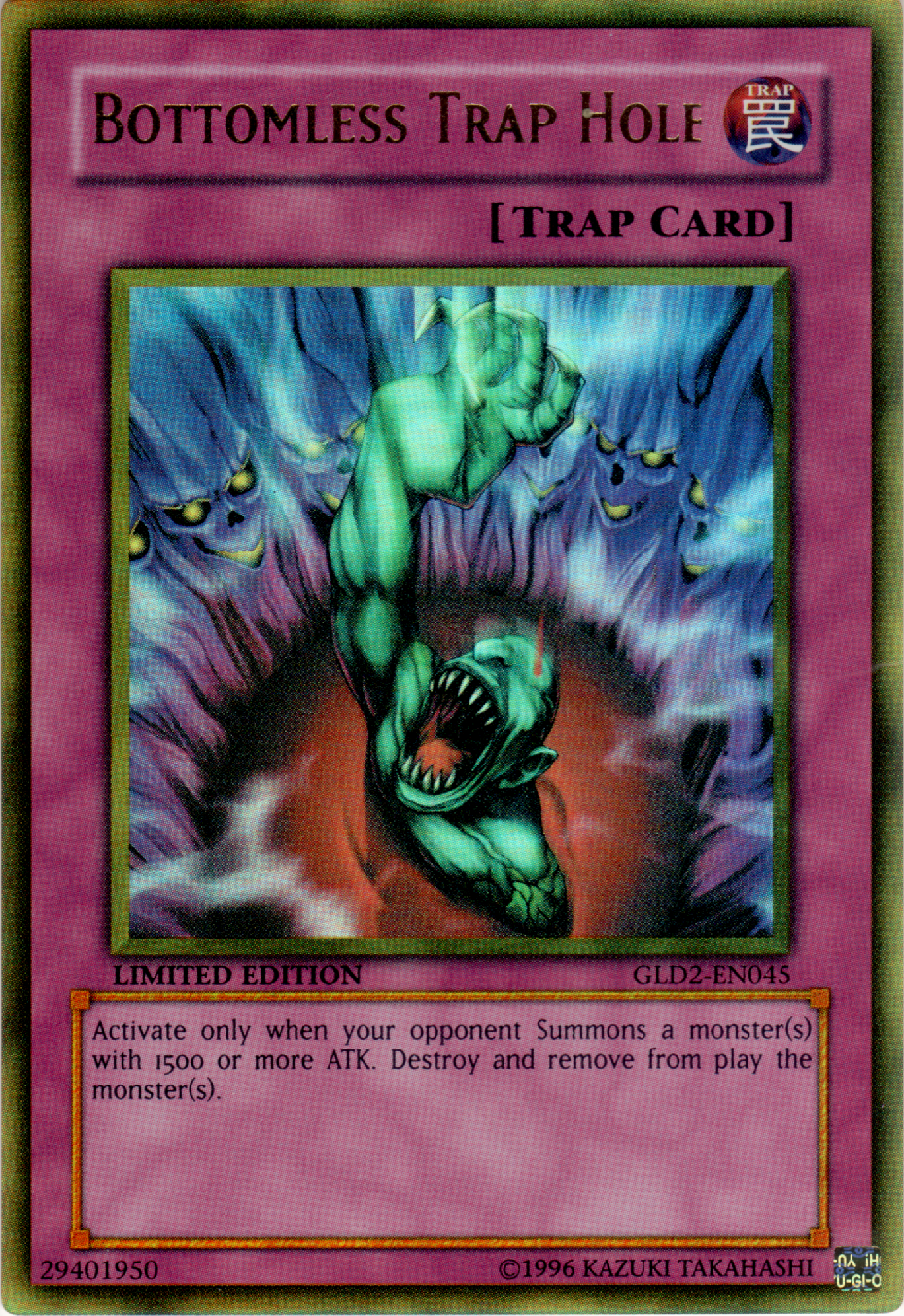 Bottomless Trap Hole, Gold Series 2009 · GLD2-EN045