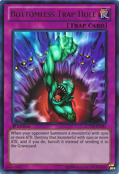 Bottomless Trap Hole, Legendary Collection 3: Yugi's World Mega Pack · LCYW-EN181