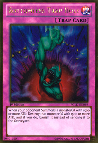 Bottomless Trap Hole, Premium Gold · PGLD-EN069