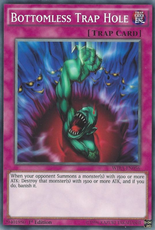 Bottomless Trap Hole, Wing Raiders · WIRA-EN056