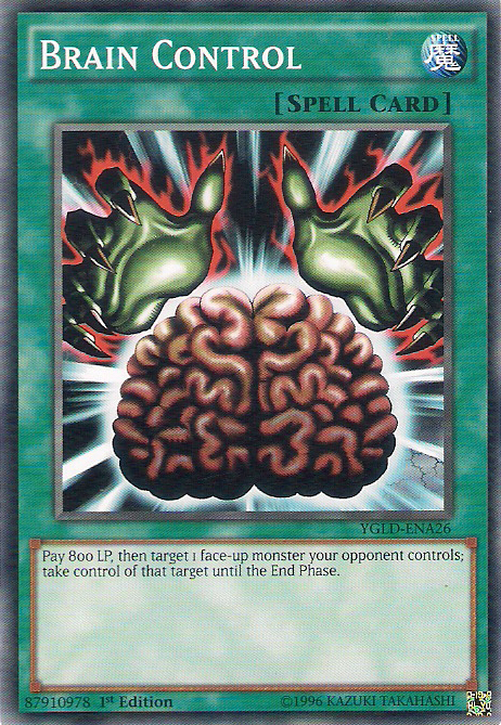 Brain Control, Yugi's Legendary Decks · YGLD-ENA26