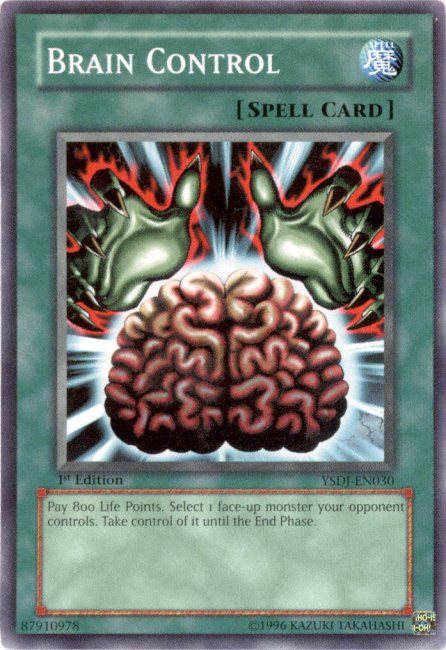Brain Control, Starter Deck: Jaden Yuki · YSDJ-EN030