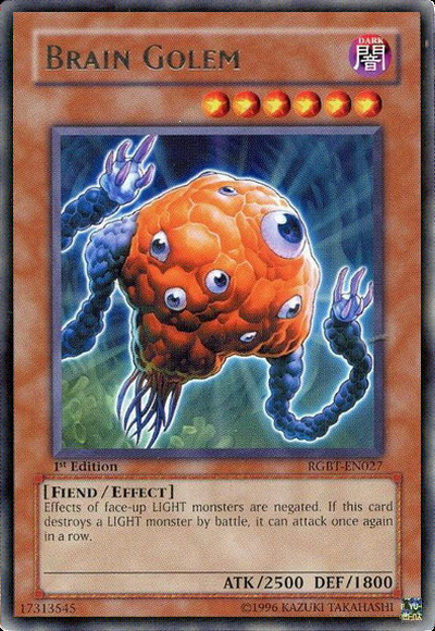 Brain Golem, Duelist Pack Collection Tin 2009 · RGBT-EN027