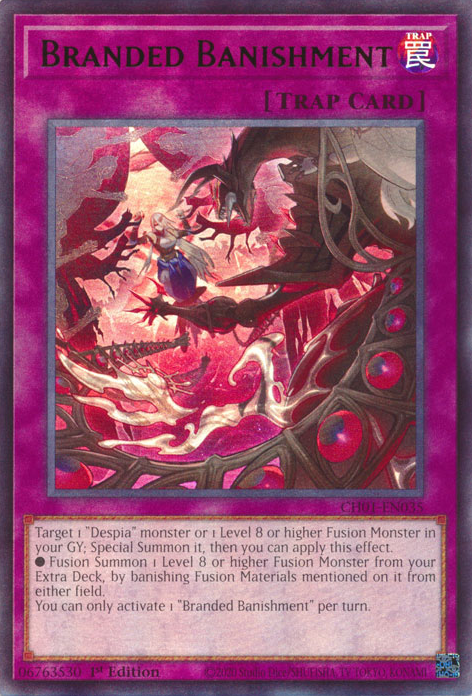 Branded Banishment, THE CHRONICLES DECK: The Fallen & The Virtuous (All-Foil Edition) · CH01-EN035