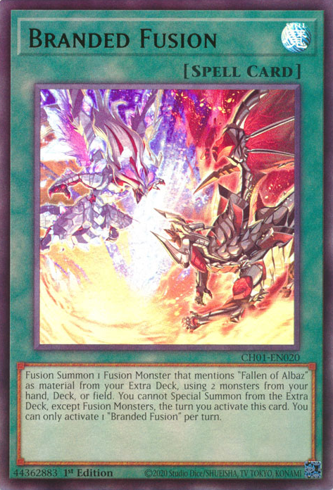 Branded Fusion, THE CHRONICLES DECK: The Fallen & The Virtuous (All-Foil Edition) · CH01-EN020