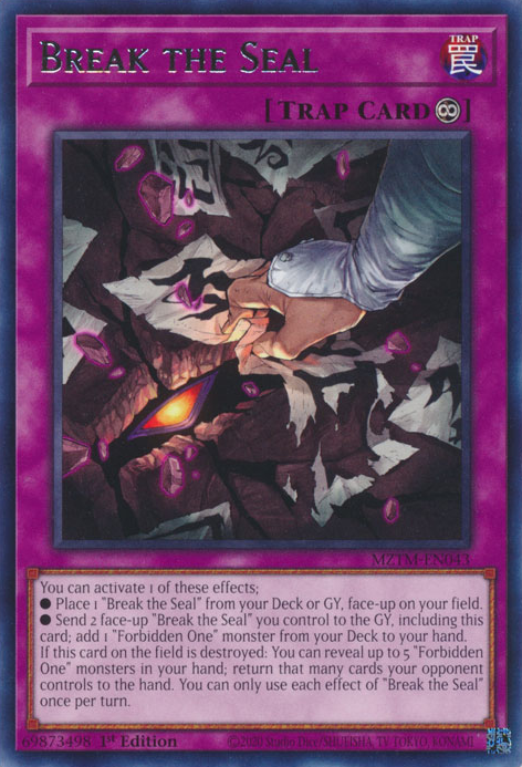 Break the Seal, Maze of the Master · MZTM-EN043