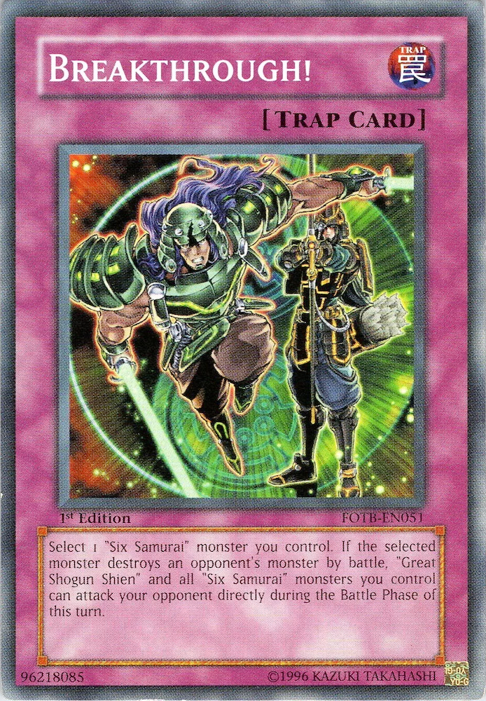 Breakthrough!, Force of the Breaker Sneak Peek Participation Card · FOTB-EN051