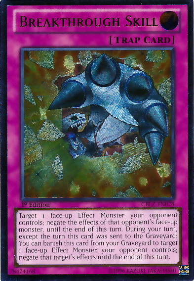 Breakthrough Skill, Cosmo Blazer Sneak Peek Participation Card · CBLZ-EN078