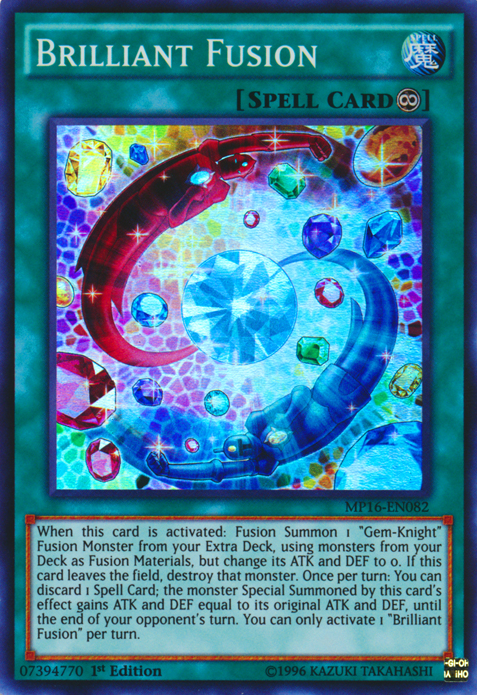 Brilliant Fusion, 2016 Mega-Tin Mega Pack · MP16-EN082