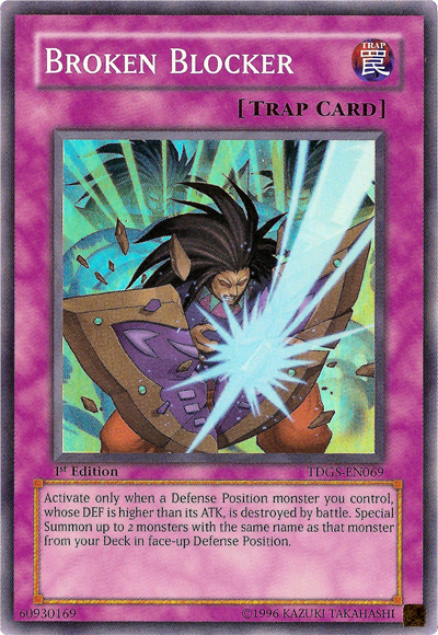 Broken Blocker, The Duelist Genesis Sneak Peek Participation Card · TDGS-EN069