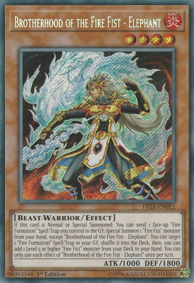 Brotherhood of the Fire Fist - Elephant, Fists of the Gadgets · FIGA-EN012
