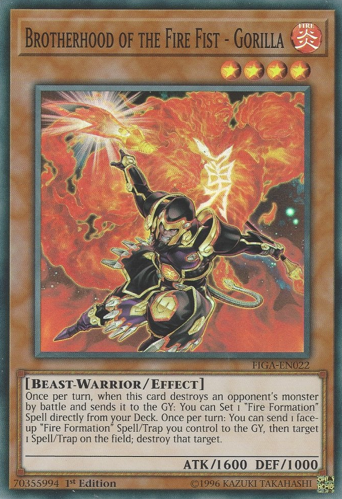 Brotherhood of the Fire Fist - Gorilla, Fists of the Gadgets · FIGA-EN022