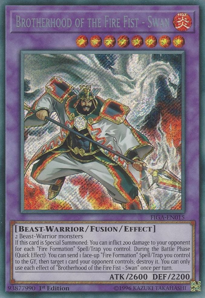 Brotherhood of the Fire Fist - Swan, Fists of the Gadgets · FIGA-EN015