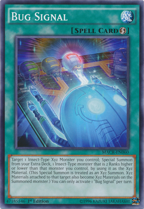 Bug Signal, Maximum Crisis Sneak Peek Participation Card · MACR-EN060