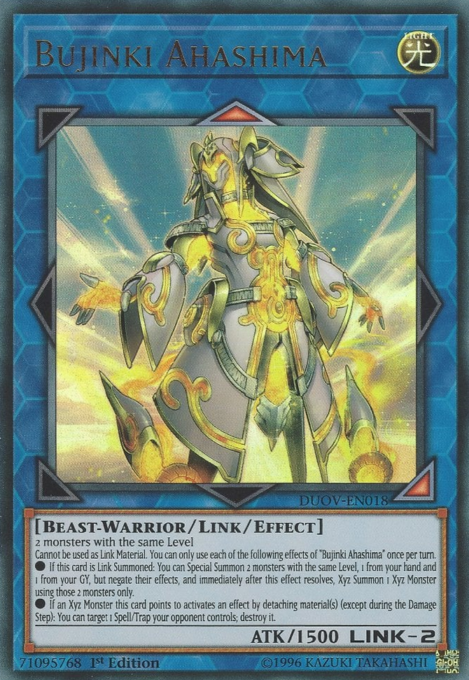 Bujinki Ahashima, Duel Overload · DUOV-EN018