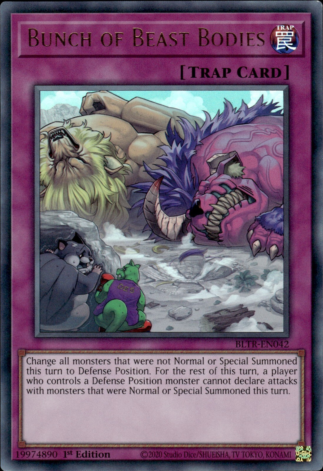 Bunch of Beast Bodies, Battles of Legend: Terminal Revenge · BLTR-EN042