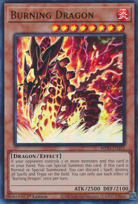 Burning Dragon, 25th Anniversary Tin: Dueling Mirrors · MP24-EN251