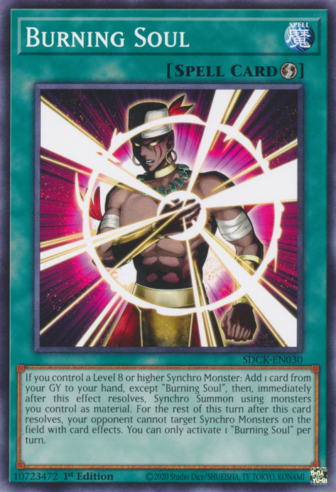 Burning Soul, Structure Deck: The Crimson King · SDCK-EN030
