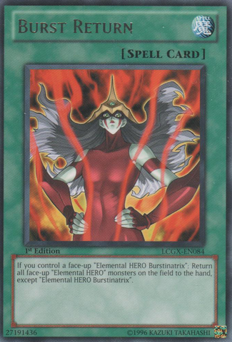 Burst Return, Legendary Collection 2: The Duel Academy Years Mega Pack · LCGX-EN084