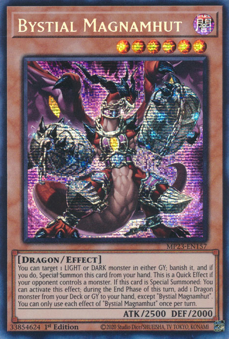 Bystial Magnamhut, 25th Anniversary Tin: Dueling Heroes Mega Pack · MP23-EN157