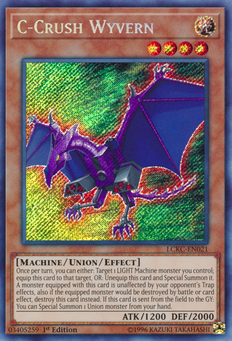 C-Crush Wyvern, Legendary Collection Kaiba Mega Pack · LCKC-EN021
