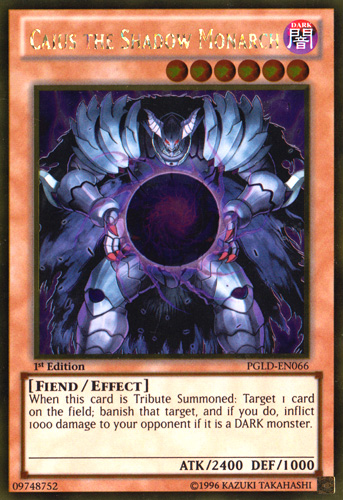 Caius the Shadow Monarch, Premium Gold · PGLD-EN066
