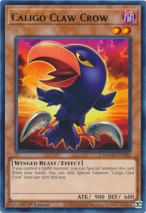 Caligo Claw Crow, Maximum Gold · MAGO-EN102