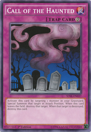 Call of the Haunted, Synchron Extreme Structure Deck · SDSE-EN037