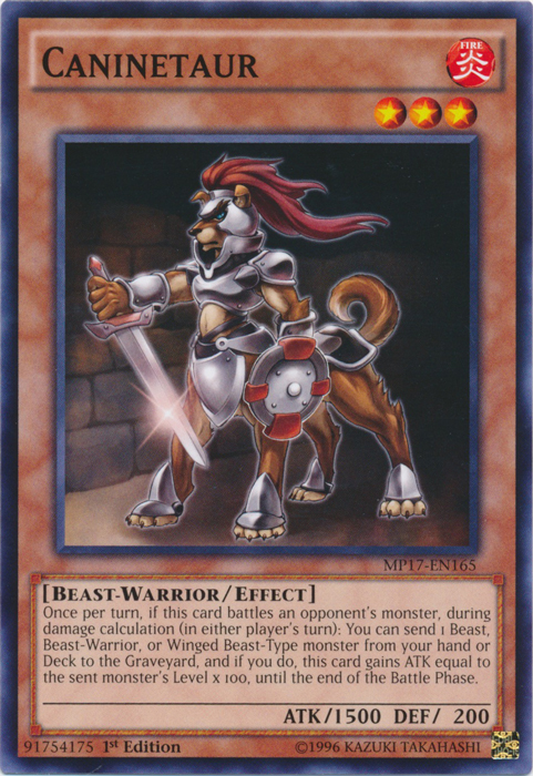 Caninetaur, 2017 Mega-Tin Mega Pack · MP17-EN165