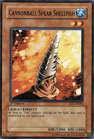 Cannonball Spear Shellfish, Invasion of Chaos · IOC-EN085