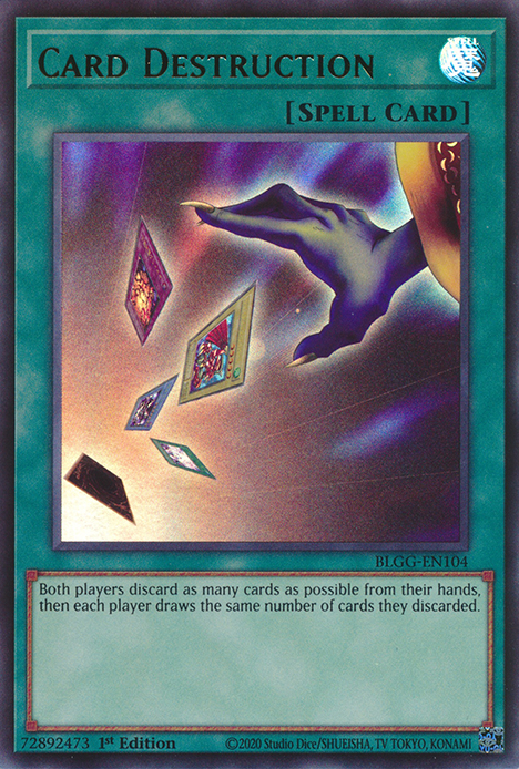 Card Destruction, Battles of Legend: Glorious Gallery · BLGG-EN104