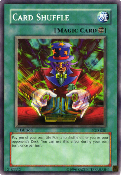 Card Shuffle, Pharaonic Guardian · PGD-080