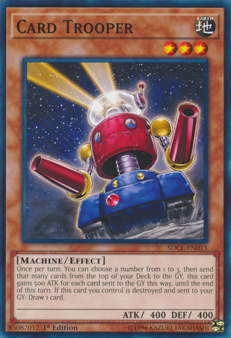Card Trooper, Structure Deck: Cyberse Link · SDCL-EN015