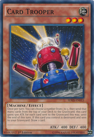 Card Trooper, HERO Strike Structure Deck · SDHS-EN015