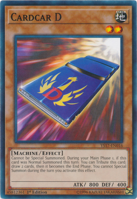 Cardcar D, Starter Deck: Link Strike · YS17-EN016