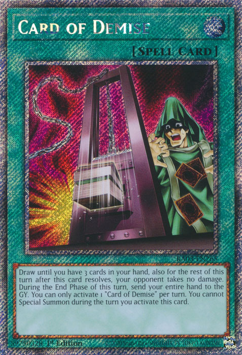 Card of Demise, Quarter Century Bonanza · RA03-EN265